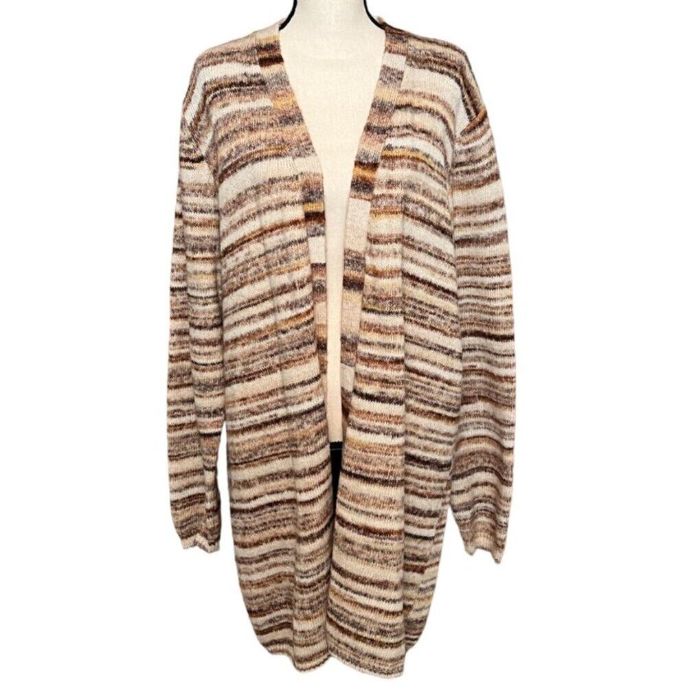 Natural Reflections Open Front Cardigan Size XXL